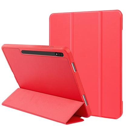 3-folding Honeycomb TPU Smart Leather Tablet Case, For Samsung Galaxy Tab S8 / X700, For Samsung Galaxy Tab S8+ / X800, For Samsung Galaxy Tab S8 Ultra / X900