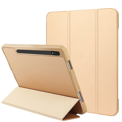 3-folding Honeycomb TPU Smart Leather Tablet Case, For Samsung Galaxy Tab S8 / X700, For Samsung Galaxy Tab S8+ / X800, For Samsung Galaxy Tab S8 Ultra / X900