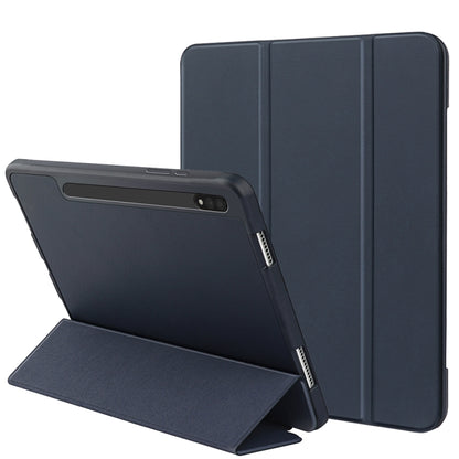 3-folding Honeycomb TPU Smart Leather Tablet Case, For Samsung Galaxy Tab S8 / X700, For Samsung Galaxy Tab S8+ / X800, For Samsung Galaxy Tab S8 Ultra / X900