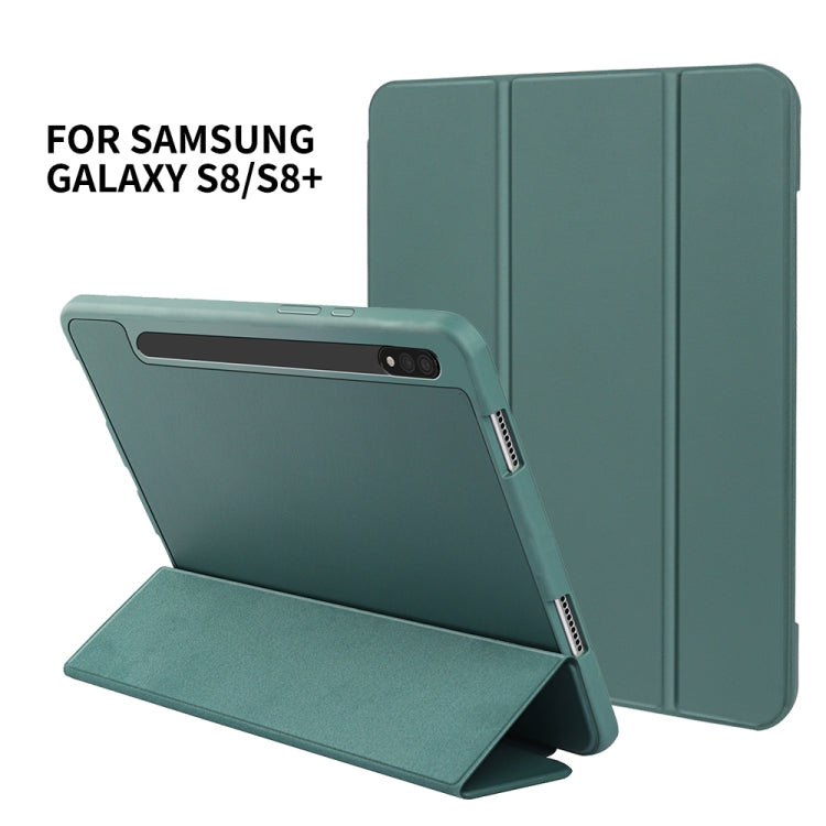 3-folding Honeycomb TPU Smart Leather Tablet Case, For Samsung Galaxy Tab S8 / X700, For Samsung Galaxy Tab S8+ / X800, For Samsung Galaxy Tab S8 Ultra / X900