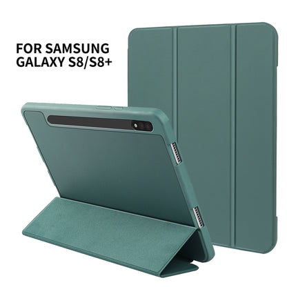 3-folding Honeycomb TPU Smart Leather Tablet Case, For Samsung Galaxy Tab S8 / X700, For Samsung Galaxy Tab S8+ / X800, For Samsung Galaxy Tab S8 Ultra / X900