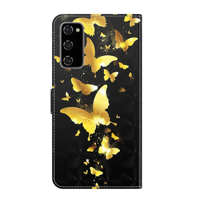 3D Painting Pattern TPU + PU Leather Phone Case, For Samsung Galaxy A03s 166mm, For Samsung Galaxy A13 5G, For Samsung Galaxy A13 4G, For Samsung Galaxy A22 5G