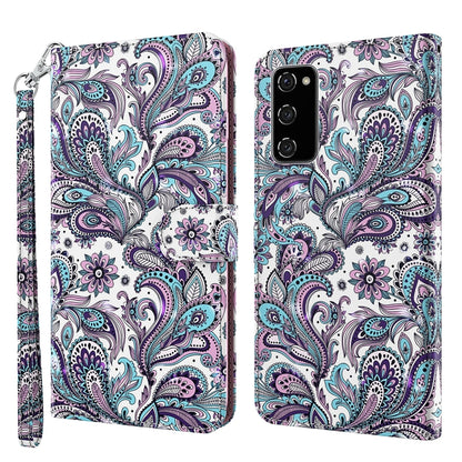 3D Painting Pattern TPU + PU Leather Phone Case, For Samsung Galaxy A03s 166mm, For Samsung Galaxy A13 5G, For Samsung Galaxy A13 4G, For Samsung Galaxy A22 5G
