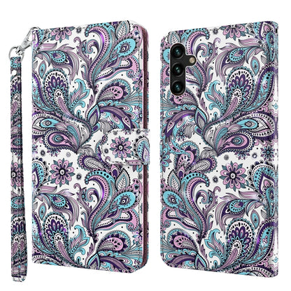 3D Painting Pattern TPU + PU Leather Phone Case, For Samsung Galaxy A03s 166mm, For Samsung Galaxy A13 5G, For Samsung Galaxy A13 4G, For Samsung Galaxy A22 5G