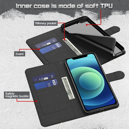 3D Painting Pattern TPU + PU Leather Phone Case, For Samsung Galaxy A23, For Samsung Galaxy A32 4G, For Samsung Galaxy A33 5G, For Samsung Galaxy A52 5G / A52s 5G