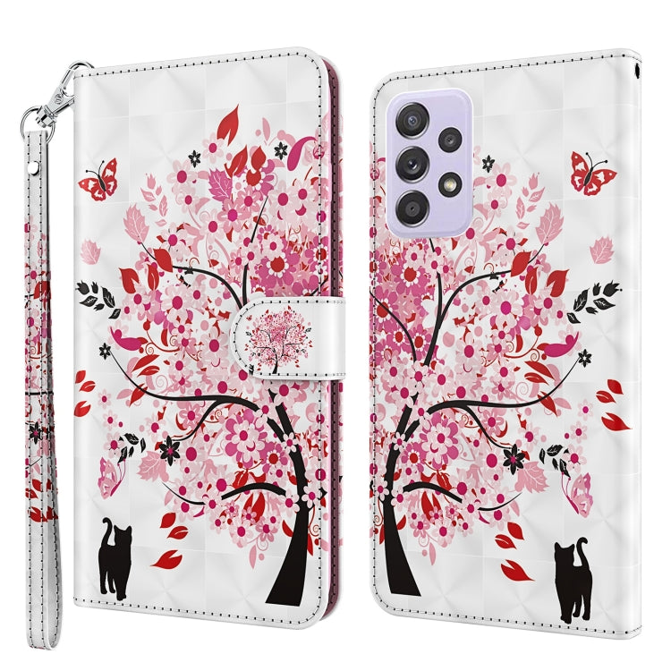 3D Painting Pattern TPU + PU Leather Phone Case, For Samsung Galaxy A23, For Samsung Galaxy A32 4G, For Samsung Galaxy A33 5G, For Samsung Galaxy A52 5G / A52s 5G