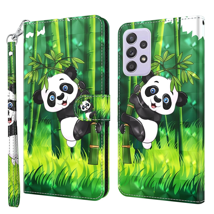 3D Painting Pattern TPU + PU Leather Phone Case, For Samsung Galaxy A23, For Samsung Galaxy A32 4G, For Samsung Galaxy A33 5G, For Samsung Galaxy A52 5G / A52s 5G