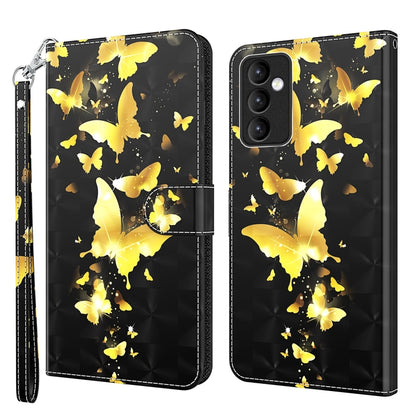 3D Painting Pattern TPU + PU Leather Phone Case, For Samsung Galaxy A53 5G, For Samsung Galaxy A82 5G, For Samsung Galaxy S21 FE 5G, For Samsung Galaxy S22 5G, For Samsung Galaxy S22+ 5G