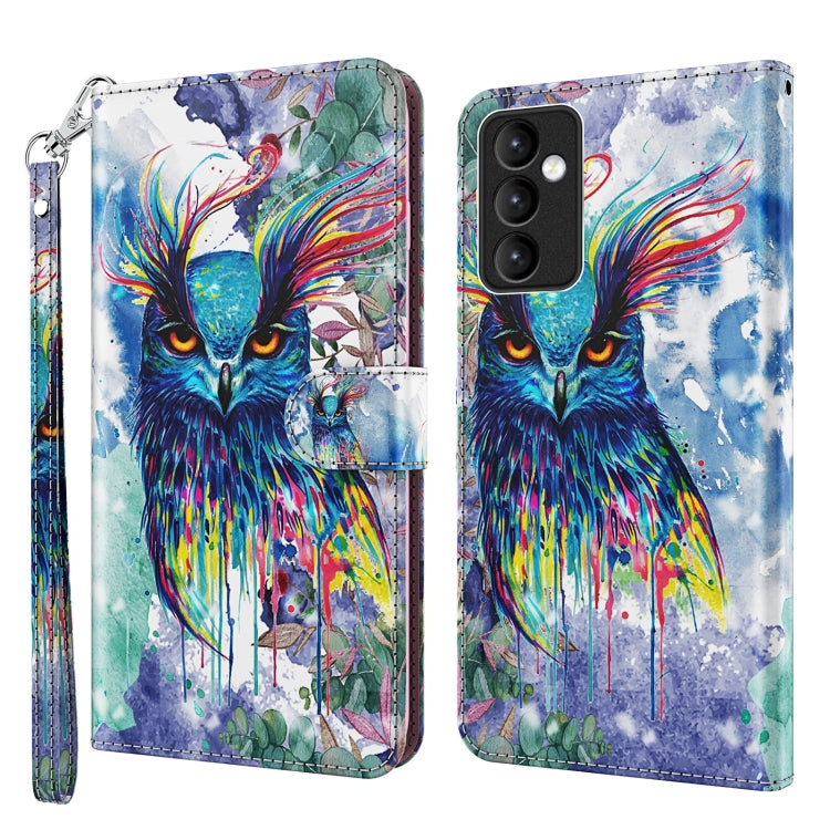 3D Painting Pattern TPU + PU Leather Phone Case, For Samsung Galaxy A53 5G, For Samsung Galaxy A82 5G, For Samsung Galaxy S21 FE 5G, For Samsung Galaxy S22 5G, For Samsung Galaxy S22+ 5G