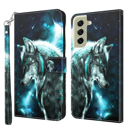 3D Painting Pattern TPU + PU Leather Phone Case, For Samsung Galaxy A53 5G, For Samsung Galaxy A82 5G, For Samsung Galaxy S21 FE 5G, For Samsung Galaxy S22 5G, For Samsung Galaxy S22+ 5G