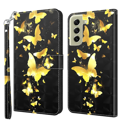 3D Painting Pattern TPU + PU Leather Phone Case, For Samsung Galaxy A53 5G, For Samsung Galaxy A82 5G, For Samsung Galaxy S21 FE 5G, For Samsung Galaxy S22 5G, For Samsung Galaxy S22+ 5G