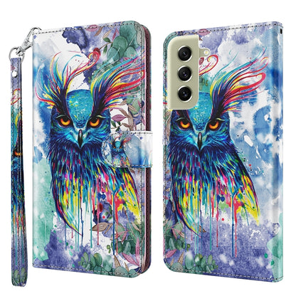3D Painting Pattern TPU + PU Leather Phone Case, For Samsung Galaxy A53 5G, For Samsung Galaxy A82 5G, For Samsung Galaxy S21 FE 5G, For Samsung Galaxy S22 5G, For Samsung Galaxy S22+ 5G