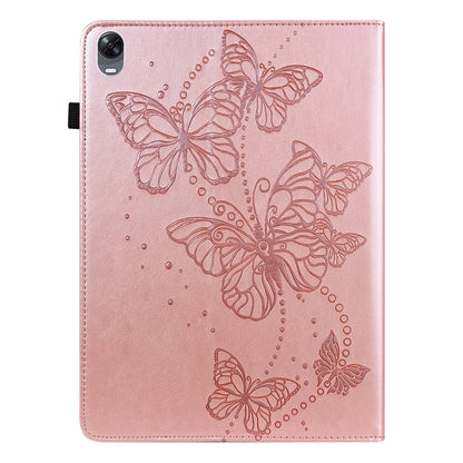 Embossed Butterfly Pattern Leather Tablet Case, For OPPO Pad 11 inch 2022, For Realme Pad 10.4 inch, For Samsung Galaxy Tab A8 10.5 2021, For Samsung Galaxy Tab S8, For Lenovo Legion Y700, For Lenovo Tab K10, For Lenovo Tab P11 Plus