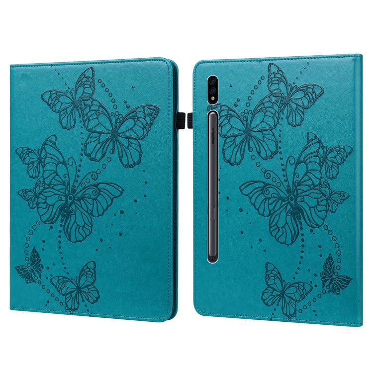 Embossed Butterfly Pattern Leather Tablet Case, For OPPO Pad 11 inch 2022, For Realme Pad 10.4 inch, For Samsung Galaxy Tab A8 10.5 2021, For Samsung Galaxy Tab S8, For Lenovo Legion Y700, For Lenovo Tab K10, For Lenovo Tab P11 Plus