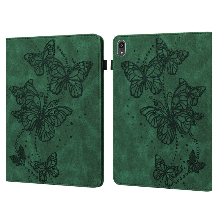 Embossed Butterfly Pattern Leather Tablet Case, For OPPO Pad 11 inch 2022, For Realme Pad 10.4 inch, For Samsung Galaxy Tab A8 10.5 2021, For Samsung Galaxy Tab S8, For Lenovo Legion Y700, For Lenovo Tab K10, For Lenovo Tab P11 Plus