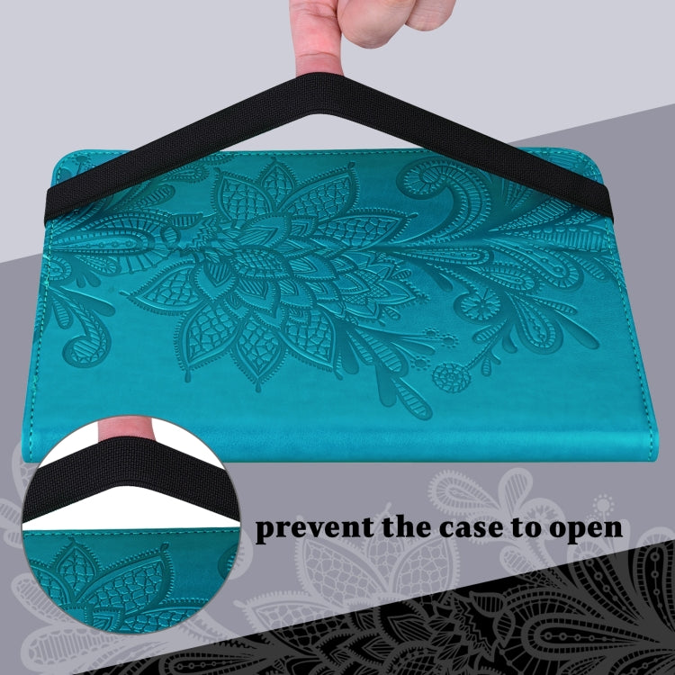 Lace Flower Embossing Pattern Leather Tablet Case, For iPad Pro 11 2022 / 2021 / iPad Air 2020, For Huawei MatePad Pro 10.8 2021 / 2019, For Huawei MatePad 11 2021, For OPPO Pad, For Realme Pad, For Lenovo Tab M8 FHD, For Lenovo Legion Y700            ...
