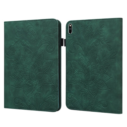 Lace Flower Embossing Pattern Leather Tablet Case, For iPad Pro 11 2022 / 2021 / iPad Air 2020, For Huawei MatePad Pro 10.8 2021 / 2019, For Huawei MatePad 11 2021, For OPPO Pad, For Realme Pad, For Lenovo Tab M8 FHD, For Lenovo Legion Y700            ...