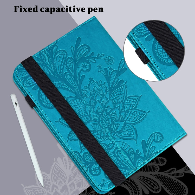 Lace Flower Embossing Pattern Leather Tablet Case, For Samsung Galaxy Tab A8 10.5 2021, For Samsung Galaxy Tab S8