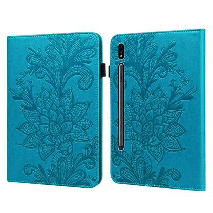 Lace Flower Embossing Pattern Leather Tablet Case, For Samsung Galaxy Tab A8 10.5 2021, For Samsung Galaxy Tab S8