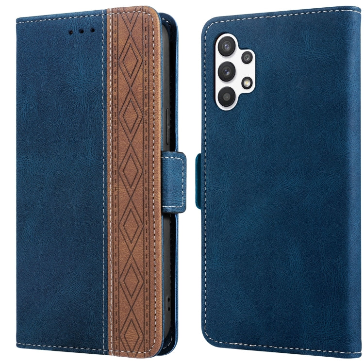 Stitching Side-Magnetic RFID Leather Phone Case, For Samsung Galaxy A02, For Samsung Galaxy A02s, For Samsung Galaxy A03s 166mm, For Samsung Galaxy A12 5G, For Samsung Galaxy A13 4G, For Samsung Galaxy A13 5G, For Samsung Galaxy A22 5G                 ...