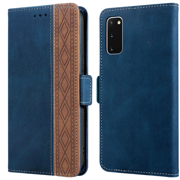 Stitching Side-Magnetic RFID Leather Phone Case, For Samsung Galaxy A53 5G, For Samsung Galaxy A72 4G / 5G, For Samsung Galaxy A73 5G, For Samsung Galaxy S10, For Samsung Galaxy S10+, For Samsung Galaxy S20, For Samsung Galaxy S20 FE 5G                ...