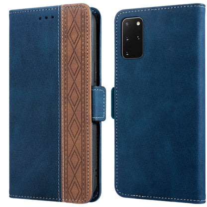 Stitching Side-Magnetic RFID Leather Phone Case, For Samsung Galaxy A53 5G, For Samsung Galaxy A72 4G / 5G, For Samsung Galaxy A73 5G, For Samsung Galaxy S10, For Samsung Galaxy S10+, For Samsung Galaxy S20, For Samsung Galaxy S20 FE 5G                ...