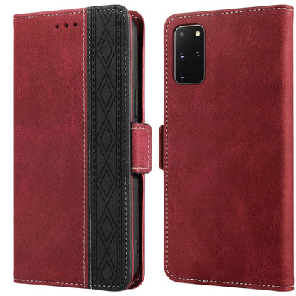 Stitching Side-Magnetic RFID Leather Phone Case, For Samsung Galaxy A53 5G, For Samsung Galaxy A72 4G / 5G, For Samsung Galaxy A73 5G, For Samsung Galaxy S10, For Samsung Galaxy S10+, For Samsung Galaxy S20, For Samsung Galaxy S20 FE 5G                ...