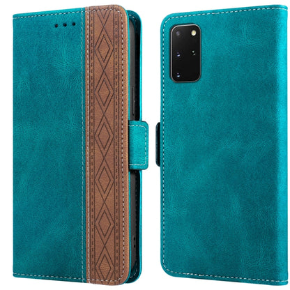 Stitching Side-Magnetic RFID Leather Phone Case, For Samsung Galaxy A53 5G, For Samsung Galaxy A72 4G / 5G, For Samsung Galaxy A73 5G, For Samsung Galaxy S10, For Samsung Galaxy S10+, For Samsung Galaxy S20, For Samsung Galaxy S20 FE 5G                ...