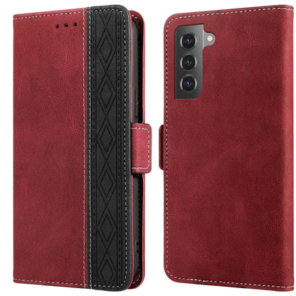 Stitching Side-Magnetic RFID Leather Phone Case, For Samsung Galaxy A53 5G, For Samsung Galaxy A72 4G / 5G, For Samsung Galaxy A73 5G, For Samsung Galaxy S10, For Samsung Galaxy S10+, For Samsung Galaxy S20, For Samsung Galaxy S20 FE 5G                ...