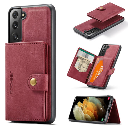 JEEHOOD Retro Magnetic Detachable Phone Case with Wallet & Card Slot & Holder, For Samsung Galaxy S22 5G, For Samsung Galaxy S22+ 5G, For Samsung Galaxy A33 5G, For Samsung Galaxy A53 5G