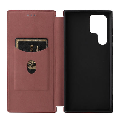 Carbon Fiber Texture Magnetic Horizontal Flip Leather Phone Case, For Samsung Galaxy S22 Ultra 5G, For OnePlus Nord CE 2 5G, For Xiaomi Poco X4 Pro 5G, For Motorola Moto G22, For TCL 30 5G / 30+