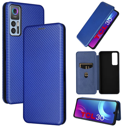 Carbon Fiber Texture Magnetic Horizontal Flip Leather Phone Case, For Samsung Galaxy S22 Ultra 5G, For OnePlus Nord CE 2 5G, For Xiaomi Poco X4 Pro 5G, For Motorola Moto G22, For TCL 30 5G / 30+