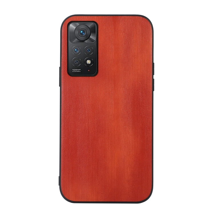 Yellow Cow Texture PU Phone Case, For Xiaomi Redmi Note 11 Pro Global, For Samsung Galaxy A23 4G, For Samsung Galaxy A33 5G, For Samsung Galaxy A53 5G, For Samsung Galaxy A73 5G