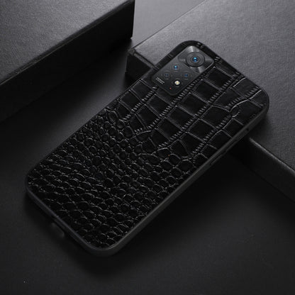 Crocodile Top Layer Cowhide Leather Case, For Xiaomi Redmi Note 11 Pro Global, For Samsung Galaxy A23 4G, For Samsung Galaxy A33 5G, For Samsung Galaxy A53 5G, For Samsung Galaxy A73 5G