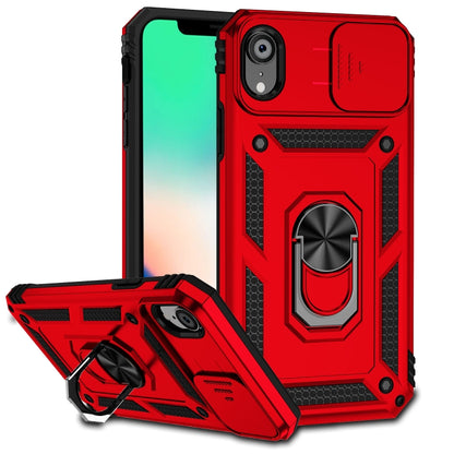 Sliding Camshield Holder Phone Case, For iPhone XR, For iPhone XS / X, For iPhone XS Max, For iPhone 12 mini, For iPhone SE 2022 / SE 2020 / 8 / 7 / 6, For iPhone 8 Plus / 7 Plus / 6 Plus