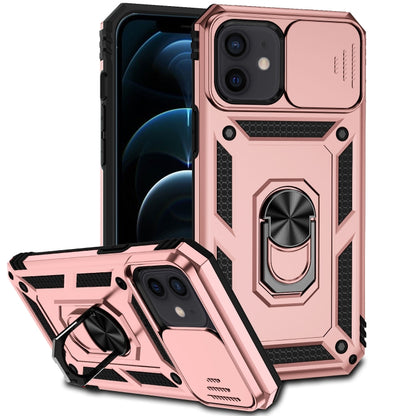 Sliding Camshield Holder Phone Case, For iPhone XR, For iPhone XS / X, For iPhone XS Max, For iPhone 12 mini, For iPhone SE 2022 / SE 2020 / 8 / 7 / 6, For iPhone 8 Plus / 7 Plus / 6 Plus