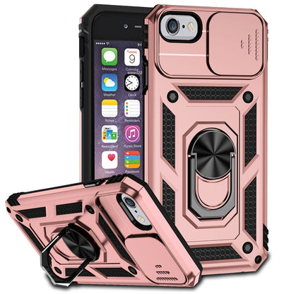 Sliding Camshield Holder Phone Case, For iPhone XR, For iPhone XS / X, For iPhone XS Max, For iPhone 12 mini, For iPhone SE 2022 / SE 2020 / 8 / 7 / 6, For iPhone 8 Plus / 7 Plus / 6 Plus