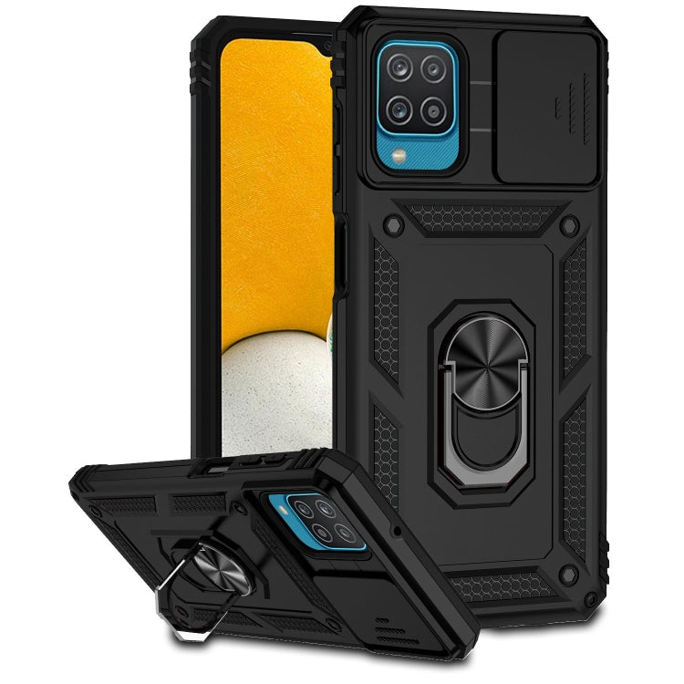 Sliding Camshield Holder Phone Case, For Samsung Galaxy A02, For Samsung Galaxy A02s / A03s 166mm, For Samsung Galaxy A12, For Samsung Galaxy A13 5G, For Samsung Galaxy A22 4G, For Samsung Galaxy A22 5G, For Samsung Galaxy A23