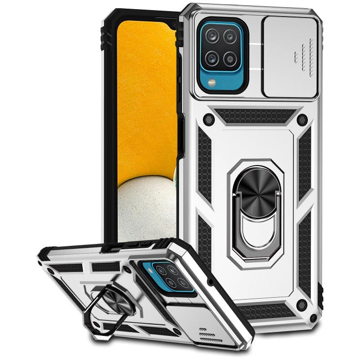 Sliding Camshield Holder Phone Case, For Samsung Galaxy A02, For Samsung Galaxy A02s / A03s 166mm, For Samsung Galaxy A12, For Samsung Galaxy A13 5G, For Samsung Galaxy A22 4G, For Samsung Galaxy A22 5G, For Samsung Galaxy A23