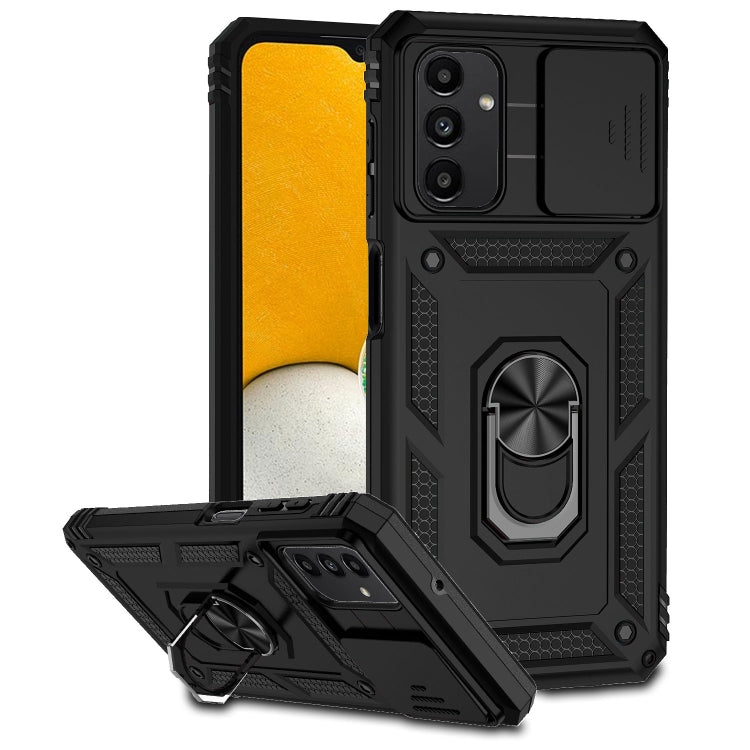 Sliding Camshield Holder Phone Case, For Samsung Galaxy A02, For Samsung Galaxy A02s / A03s 166mm, For Samsung Galaxy A12, For Samsung Galaxy A13 5G, For Samsung Galaxy A22 4G, For Samsung Galaxy A22 5G, For Samsung Galaxy A23