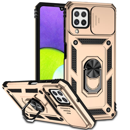 Sliding Camshield Holder Phone Case, For Samsung Galaxy A02, For Samsung Galaxy A02s / A03s 166mm, For Samsung Galaxy A12, For Samsung Galaxy A13 5G, For Samsung Galaxy A22 4G, For Samsung Galaxy A22 5G, For Samsung Galaxy A23