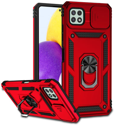 Sliding Camshield Holder Phone Case, For Samsung Galaxy A02, For Samsung Galaxy A02s / A03s 166mm, For Samsung Galaxy A12, For Samsung Galaxy A13 5G, For Samsung Galaxy A22 4G, For Samsung Galaxy A22 5G, For Samsung Galaxy A23