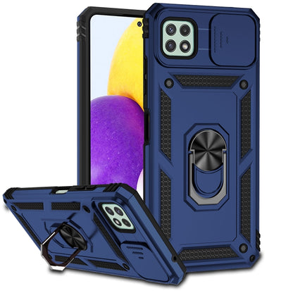 Sliding Camshield Holder Phone Case, For Samsung Galaxy A02, For Samsung Galaxy A02s / A03s 166mm, For Samsung Galaxy A12, For Samsung Galaxy A13 5G, For Samsung Galaxy A22 4G, For Samsung Galaxy A22 5G, For Samsung Galaxy A23