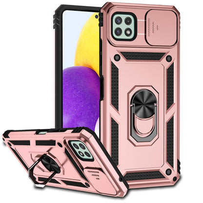 Sliding Camshield Holder Phone Case, For Samsung Galaxy A02, For Samsung Galaxy A02s / A03s 166mm, For Samsung Galaxy A12, For Samsung Galaxy A13 5G, For Samsung Galaxy A22 4G, For Samsung Galaxy A22 5G, For Samsung Galaxy A23