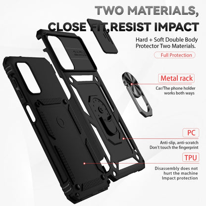 Sliding Camshield Holder Phone Case, For Samsung Galaxy A23 5G, For Samsung Galaxy A33 5G, For Samsung Galaxy A52 5G / 4G, For Samsung Galaxy A53 5G, For Samsung Galaxy A72 5G / 4G, For Samsung Galaxy A73 5G, For Samsung Galaxy J7 Prime
