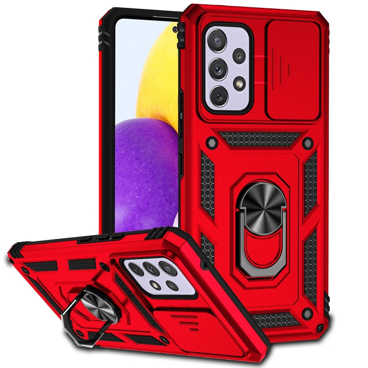 Sliding Camshield Holder Phone Case, For Samsung Galaxy A23 5G, For Samsung Galaxy A33 5G, For Samsung Galaxy A52 5G / 4G, For Samsung Galaxy A53 5G, For Samsung Galaxy A72 5G / 4G, For Samsung Galaxy A73 5G, For Samsung Galaxy J7 Prime