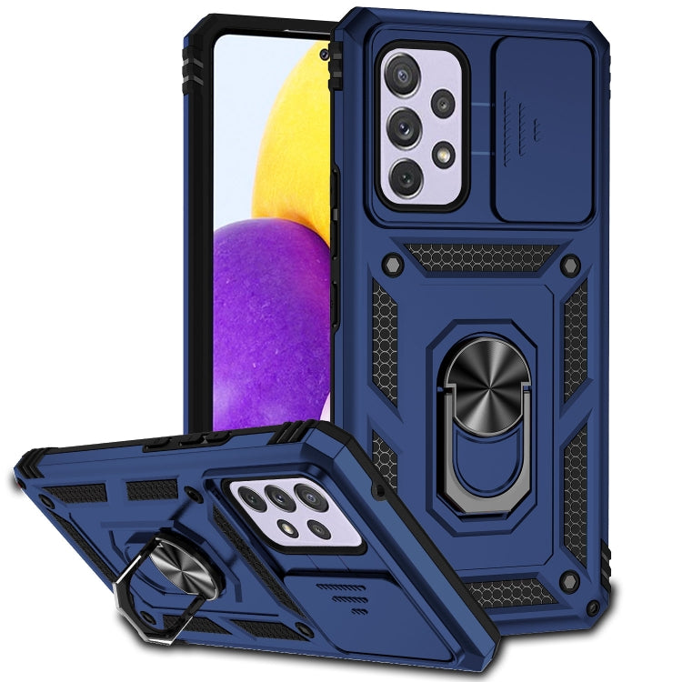 Sliding Camshield Holder Phone Case, For Samsung Galaxy A23 5G, For Samsung Galaxy A33 5G, For Samsung Galaxy A52 5G / 4G, For Samsung Galaxy A53 5G, For Samsung Galaxy A72 5G / 4G, For Samsung Galaxy A73 5G, For Samsung Galaxy J7 Prime