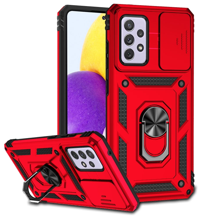 Sliding Camshield Holder Phone Case, For Samsung Galaxy A23 5G, For Samsung Galaxy A33 5G, For Samsung Galaxy A52 5G / 4G, For Samsung Galaxy A53 5G, For Samsung Galaxy A72 5G / 4G, For Samsung Galaxy A73 5G, For Samsung Galaxy J7 Prime
