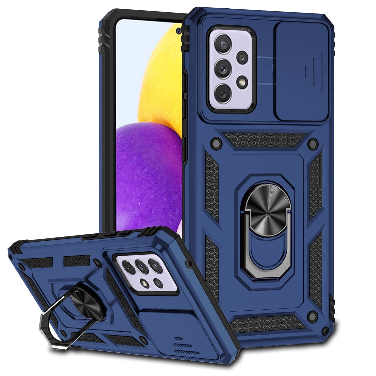 Sliding Camshield Holder Phone Case, For Samsung Galaxy A23 5G, For Samsung Galaxy A33 5G, For Samsung Galaxy A52 5G / 4G, For Samsung Galaxy A53 5G, For Samsung Galaxy A72 5G / 4G, For Samsung Galaxy A73 5G, For Samsung Galaxy J7 Prime