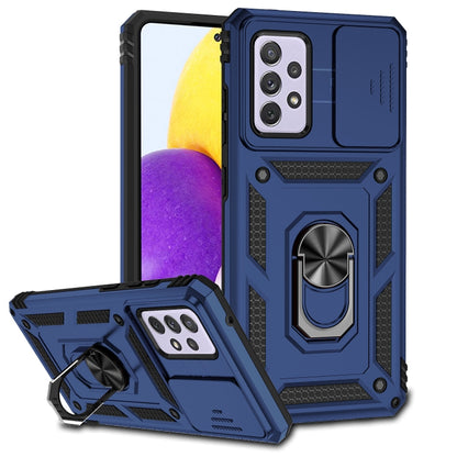 Sliding Camshield Holder Phone Case, For Samsung Galaxy A23 5G, For Samsung Galaxy A33 5G, For Samsung Galaxy A52 5G / 4G, For Samsung Galaxy A53 5G, For Samsung Galaxy A72 5G / 4G, For Samsung Galaxy A73 5G, For Samsung Galaxy J7 Prime